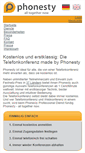 Mobile Screenshot of phonesty.de